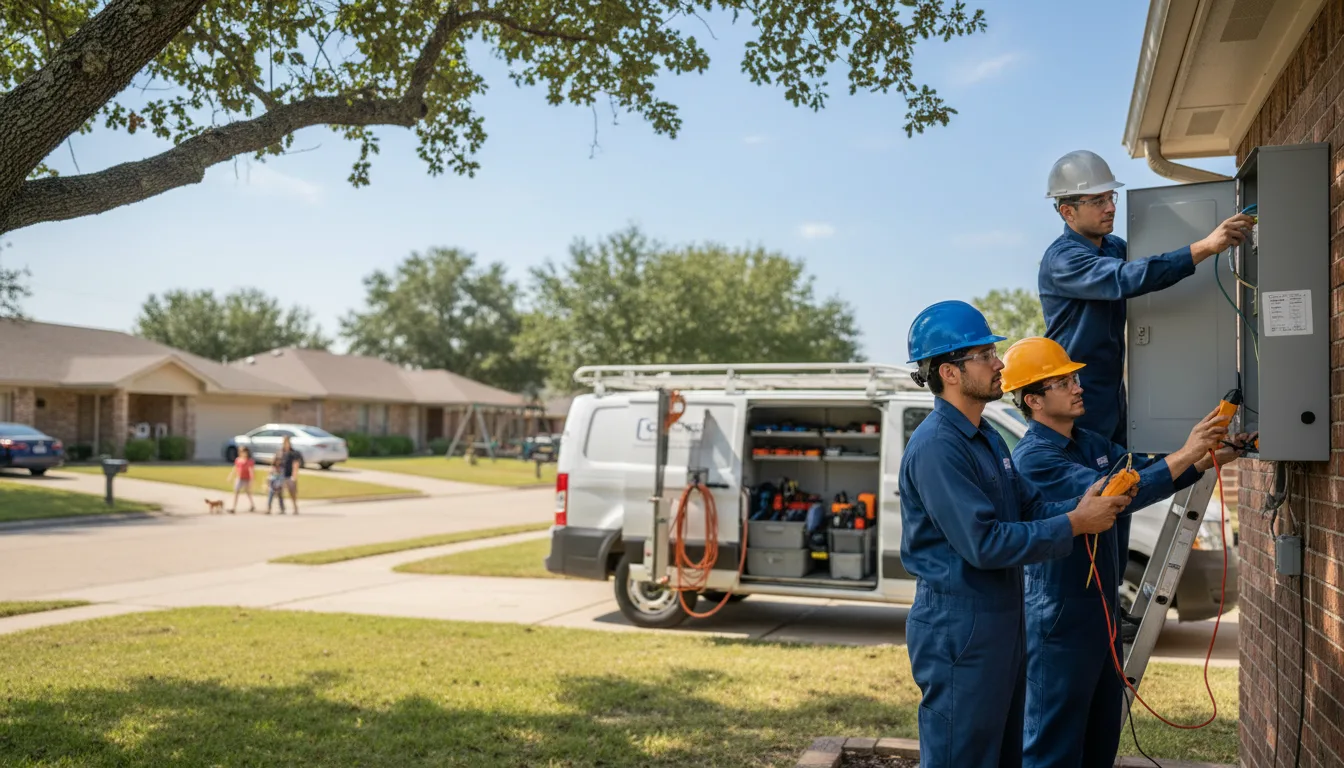 Certified electrician providing emergency electrical services in Fine, NY